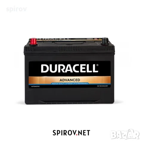 Акумулатор Duracell Advanced JIS 12V 95Ah 720A DA95L (L+)