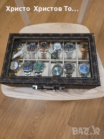 Луксозен куфар за 12 часовници Louis Vuitton ♥️ 💙 ❤️ 
