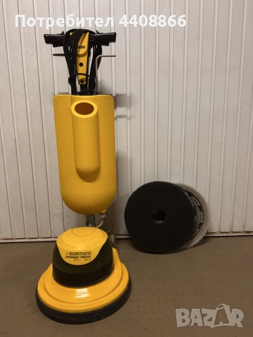 продавам Професионална еднодискова машина Kärcher BDS 43/150 C + Четка и Пад държач