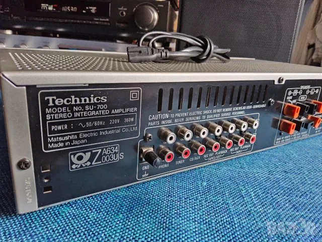 Стерео усилвател Technics SU-700, снимка 5 - Ресийвъри, усилватели, смесителни пултове - 56723225