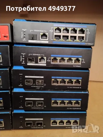 РАЗЧИСТВАНЕ Poe switch Utepo, снимка 2 - Суичове - 56741455