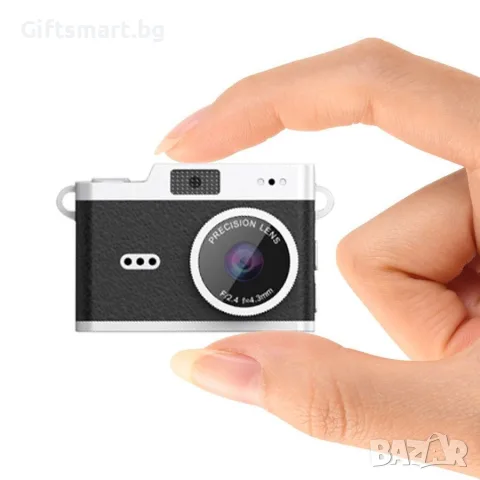 Мини цифров фотоапарат X5, 1080P Full HD video and image, В комплект с 32G micro SD, Ретро дизайн