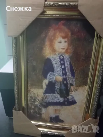 картина малка принцеса рисунка от 1841 год., снимка 2 - Антикварни и старинни предмети - 56741291
