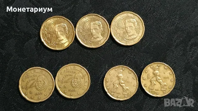 Евро Монети от 1 цент до 2 евро, снимка 7 - Нумизматика и бонистика - 56683657