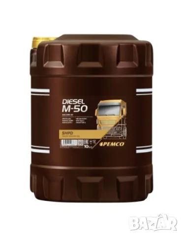 Моторно масло PEMCO DIESEL M-50 SHPD 20W-50 20 л
