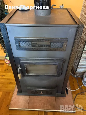 Камина Хелиос Diplomat TA2 с Помпа/ Терморегулатор 21KW, снимка 3 - Камини - 56665249