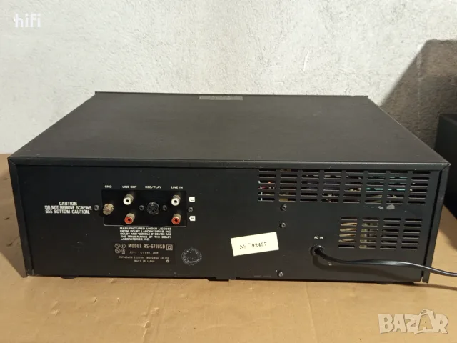 Касетен дек Technics RS-671USD, снимка 5 - Декове - 56662284