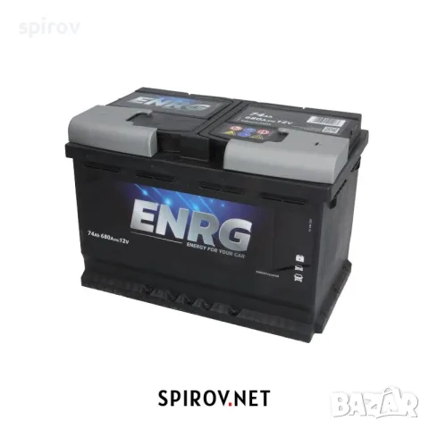 Стартов акумулатор ENRG 12V 72Ah/680A CLASSIC