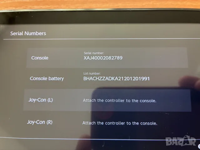 Nintendo Switch V1 2017 година само конзолата, снимка 5 - Nintendo конзоли - 56565826