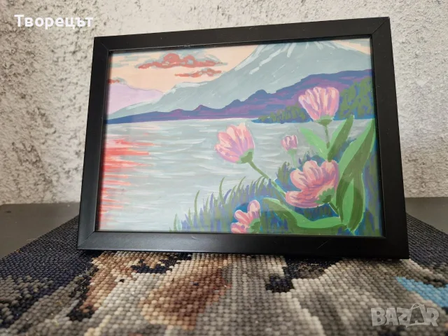 картина с рамка ''Морски пейзаж'' 20/15см