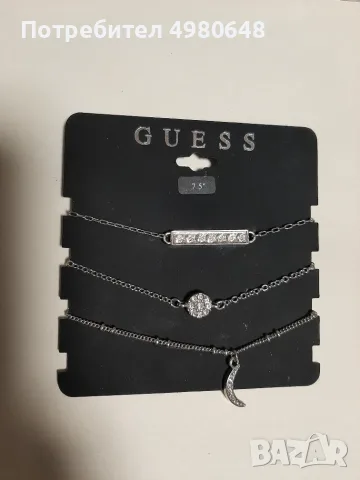Нови GUESS гривни 3 броя , снимка 3 - Гривни - 56616997