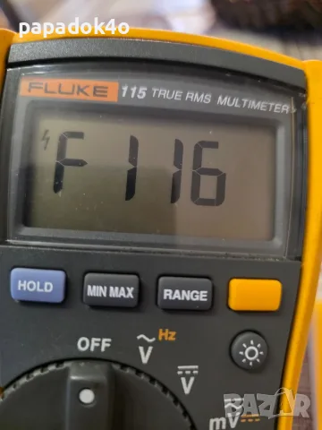 Мултиметър, мултицет fluke 115, снимка 5 - Друга електроника - 56635953