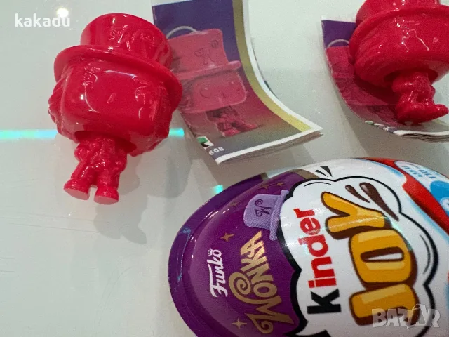 Фигурка от Kinder Wonka 2026 - червен