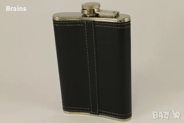 Метална Флашка За Алкохол Със Слонче 9 Oz, снимка 4 - Подаръци за мъже - 56627596