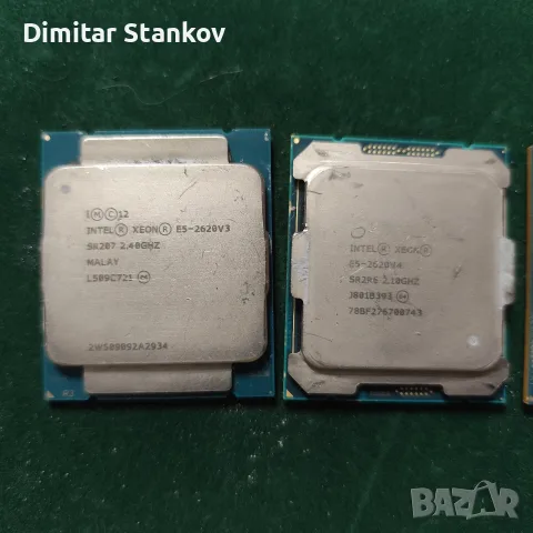 3 броя процесори Intel Xeon E5-2620 v3 Intel Xeon E7-4850 v4  Intel Xeon E5-2620 v4, снимка 3 - Процесори - 56688099
