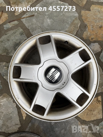 Алуминиеви джанти Сеат Леон 15”, снимка 6 - Гуми и джанти - 56570826
