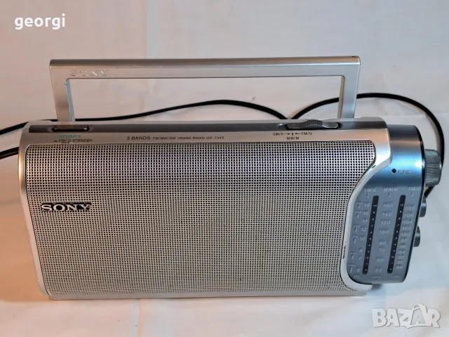 радио транзистор Sony ICF  704S   36/3, снимка 5 - Радиокасетофони, транзистори - 56585048