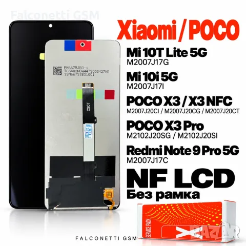 Дисплей NF LCD за Mi 10T Lite 5G – без рамка