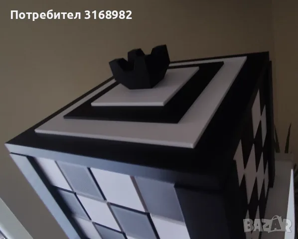 Стилен шах за игра с фигури, снимка 2 - Настолни игри - 56553143