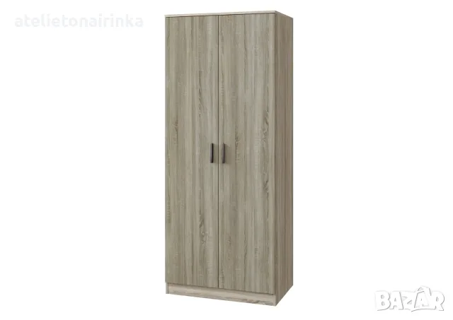 Двукрилен гардероб Хай 2, снимка 7 - Гардероби - 29590141