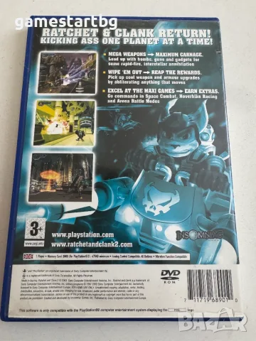 Ratchet and Clank 2: Locked and Loaded за PS2, снимка 2 - Игри за PlayStation - 56649138