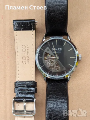 SO&CO New York Mechanical – механичен часовник, снимка 2 - Мъжки - 56710728