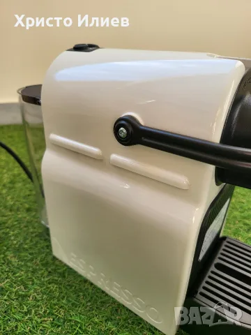 Кафемашина с капсули NESPRESSO Inissia Бяла, снимка 9 - Кафемашини - 56697844