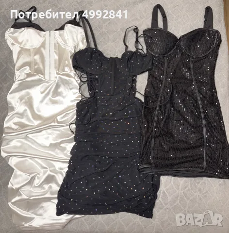 Къси дамски рокли , снимка 2 - Рокли - 56702009