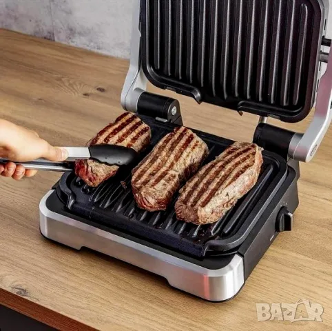 Грил Tefal OptiGrill 2в1 GC772D, снимка 5 - Скари - 56601240