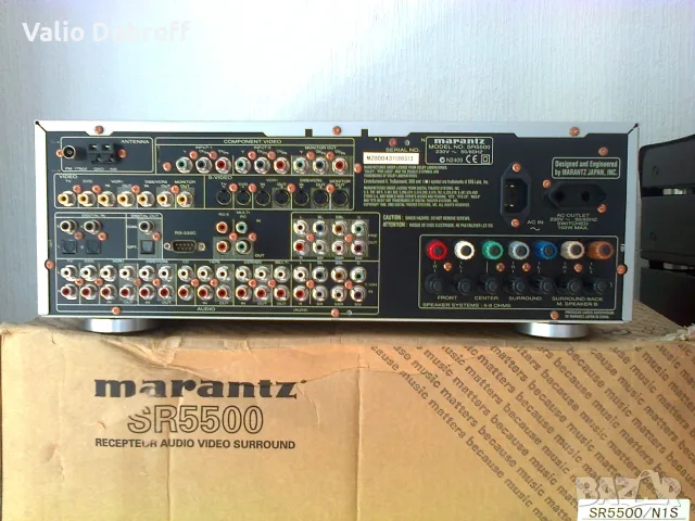 MARANTZ - SR-5500 , снимка 4 - Ресийвъри, усилватели, смесителни пултове - 56604234