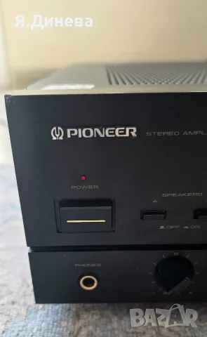 Стерио усилвател Pioneer A-333, снимка 5 - Ресийвъри, усилватели, смесителни пултове - 56717595