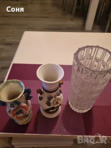 Кристални вази и др., снимка 11 - Вази - 19790952