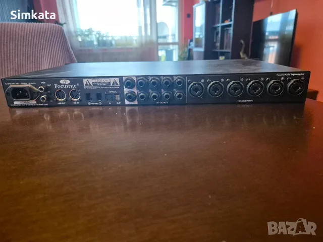 Focusrite Saffire pro 40, снимка 4 - Аудиосистеми - 56568195