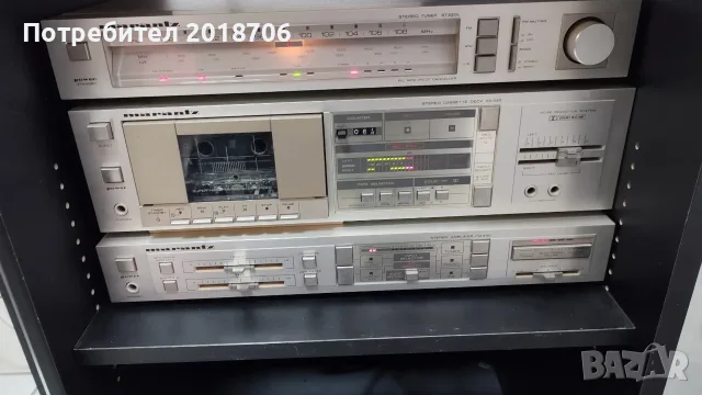 Сет на Marantz  с шкаф, снимка 4 - Аудиосистеми - 56621820