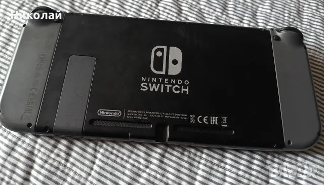 Nintendo Switch+ 3 игри + micro SD 128 GB, снимка 3 - Nintendo конзоли - 56620503