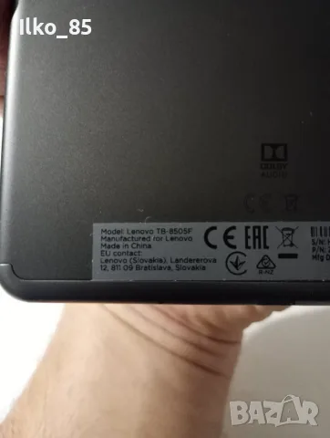 Таблет LENOVO TB-8505F, снимка 2 - Таблети - 56728054