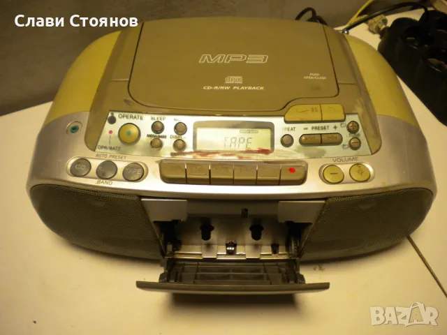 Радио касетофон с диск Sony CFD-S03CP, снимка 4 - Аудиосистеми - 56555933