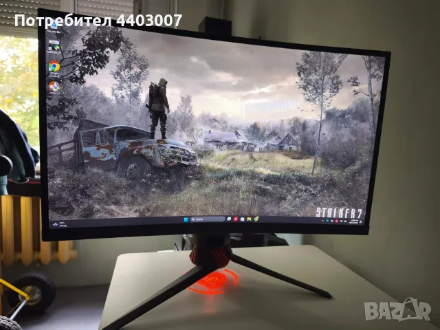 Gaming Monitor / Гейминг монитор ASUS ROG Strix XG27VQ 27 Curved 144Hz