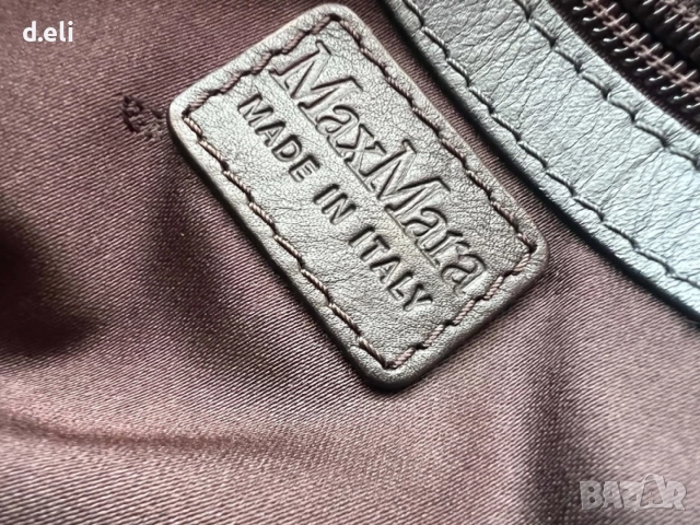 MAX MARA Original  100% Кожа  Разпознаваем модел , снимка 5 - Чанти - 56691825