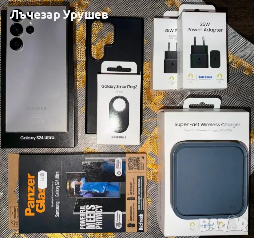 Samsung Galaxy S24 Ultra 512 + аксесоари, снимка 4 - Samsung - 56666384