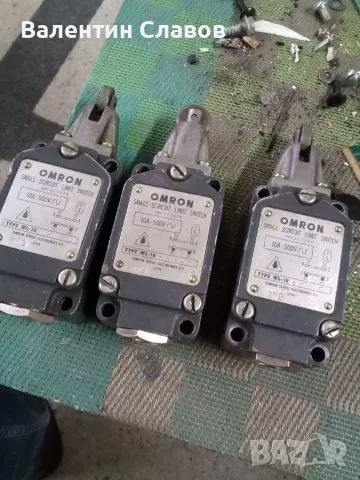 Крайни изключватели Omron, снимка 2 - Резервни части за машини - 56739378