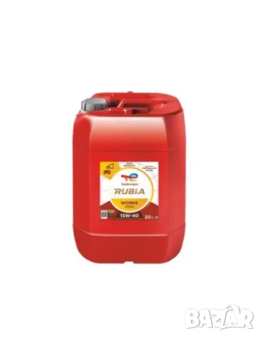 Моторно масло TOTAL RUBIA WORKS 4000 15W-40 20 л