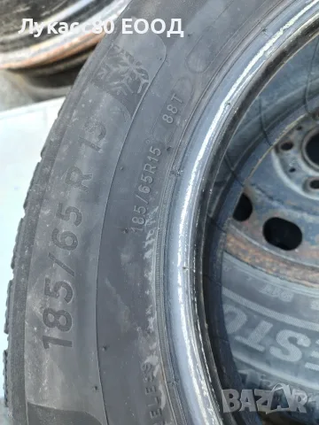 185 65 15 две зими гуми , снимка 6 - Гуми и джанти - 56667736