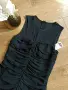 H&M Нова стилна черна мини рокля, снимка 7