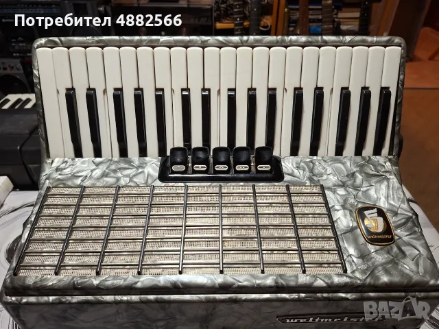 Акордеон Велтмайстер Стела 96 баса за ремонт, снимка 3 - Акордеони - 56749463