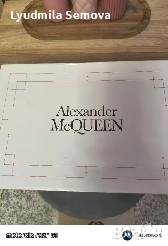 Сникьрси Alexander McQueen , снимка 7 - Кецове - 56740954