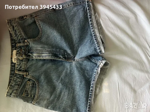 Къси дамски дънки от Zara
