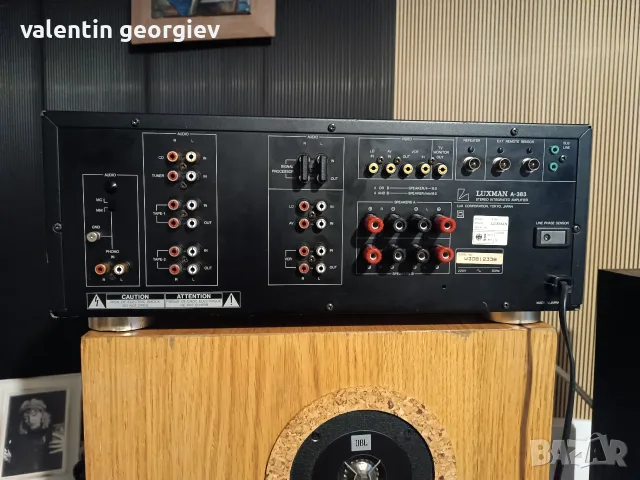 Luxman A 383 Флагмана, снимка 5 - Ресийвъри, усилватели, смесителни пултове - 56748769