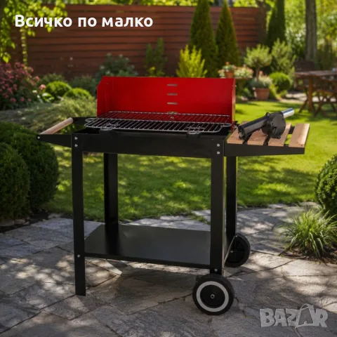 Градинско барбекю на колела, снимка 3 - Барбекюта - 56750615