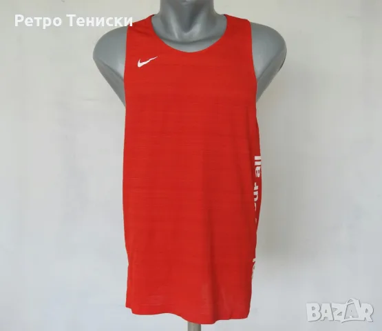 Tank • Nike • червено • размер L • Мъже